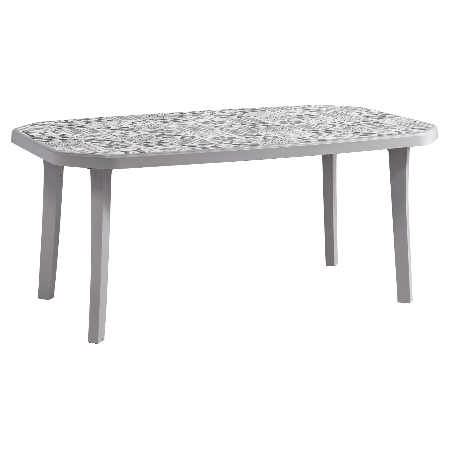 Table de jardin en résine